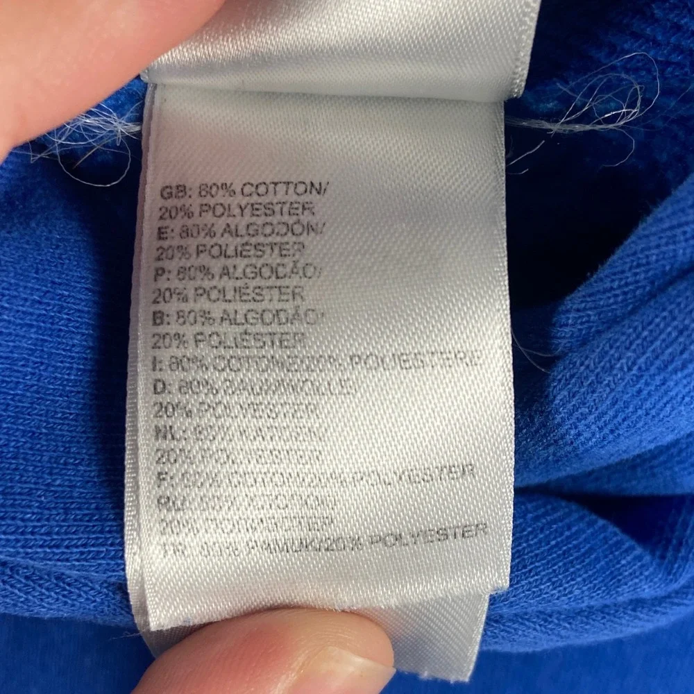 The North Face‎ Hoodie Mens XL Blue Pullover Logo Graphic Sweatshirt Gorpcore